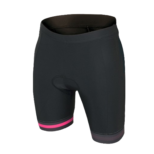 Culotte Ciclismo Mujer Culotte Ciclismo ELTIN Mujer Negro/Coral