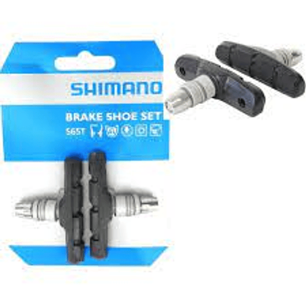 PAR DE ZAPATAS SHOMANO PARA FRENOS V-BRAKE 2