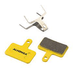 PASTILLAS CUADRADAS ALHONGA COMPATIBLE CON LOS CALIPERS SHIMANO