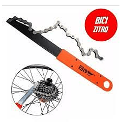 LLAVE LÁTIGO PARA PIÑÓN CASSETTE DE BICICLETA