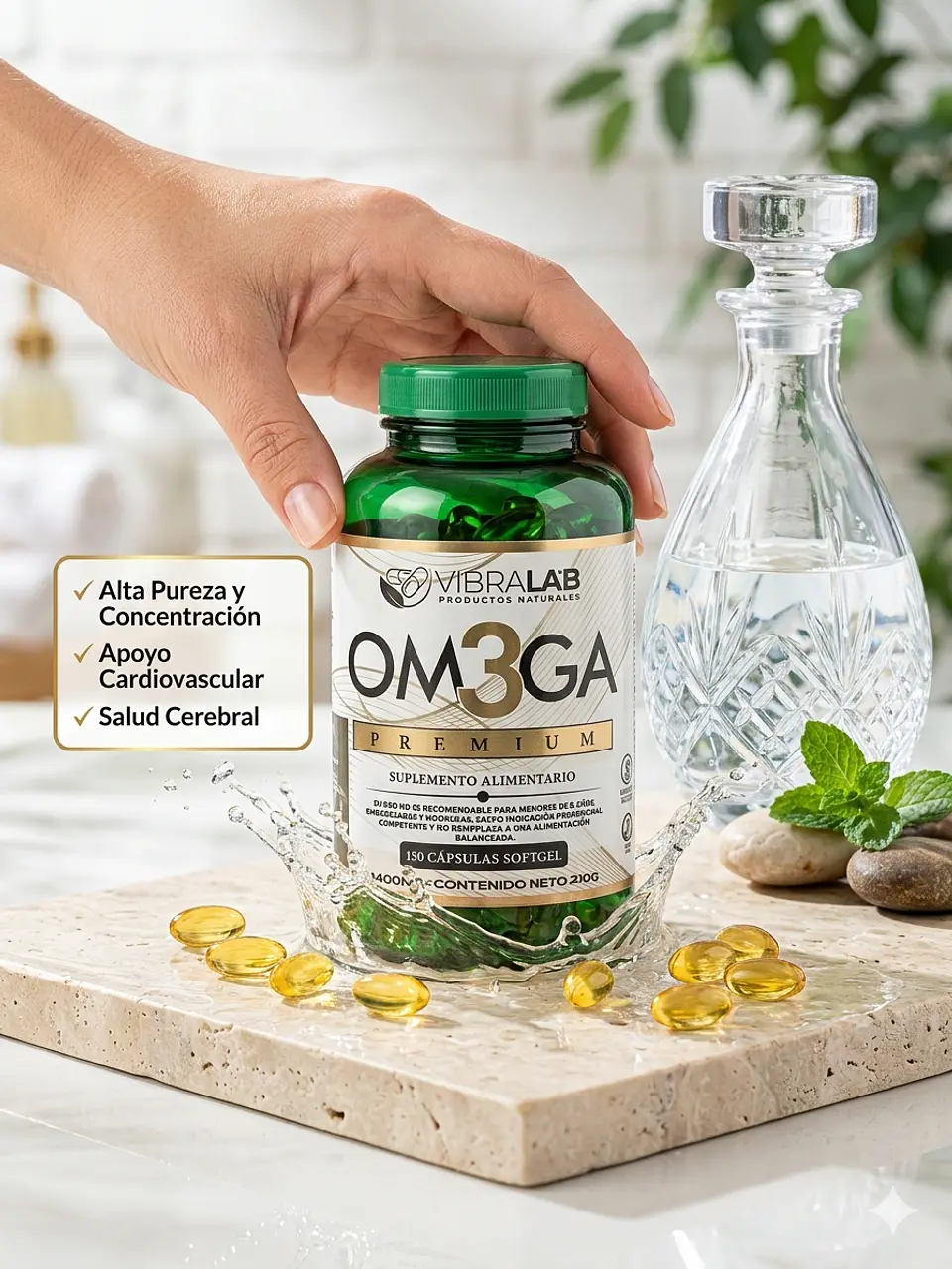 Omega 3 Premium 1.000mg, 150 cápsulas  1