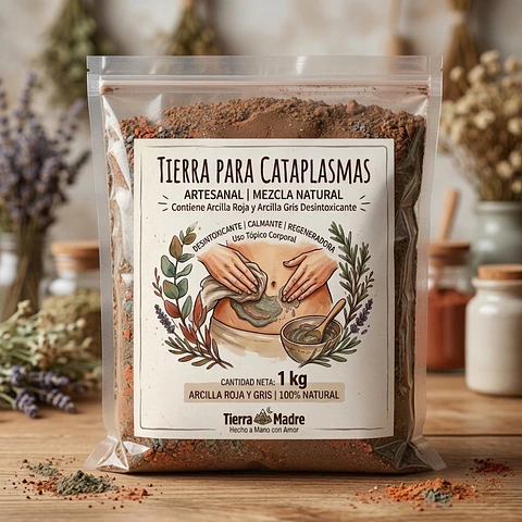 Arcilla para Cataplasmas 1 kg