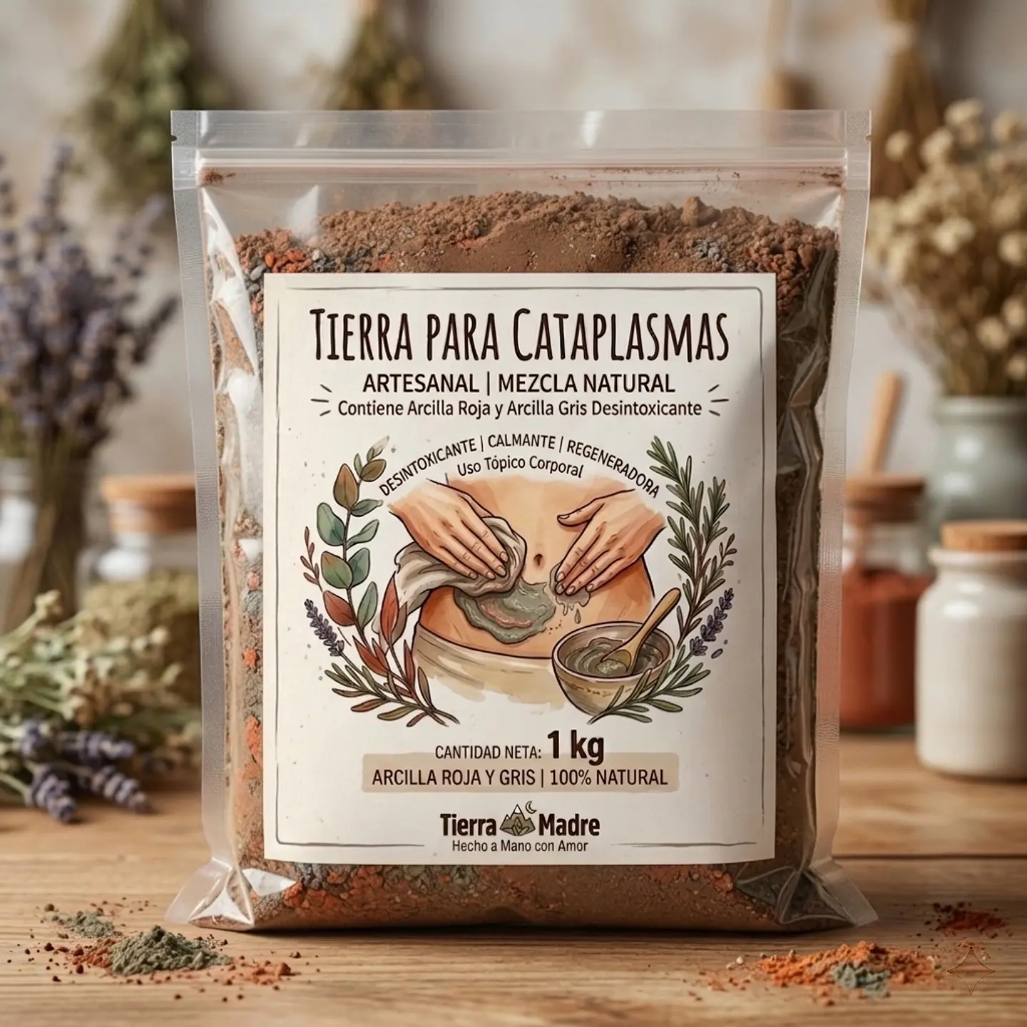 Arcilla para Cataplasmas 1 kg 1