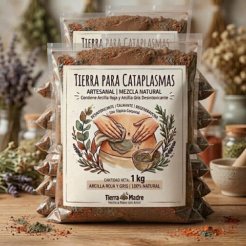 Pack de Arcillas para Cataplasmas 5 kg