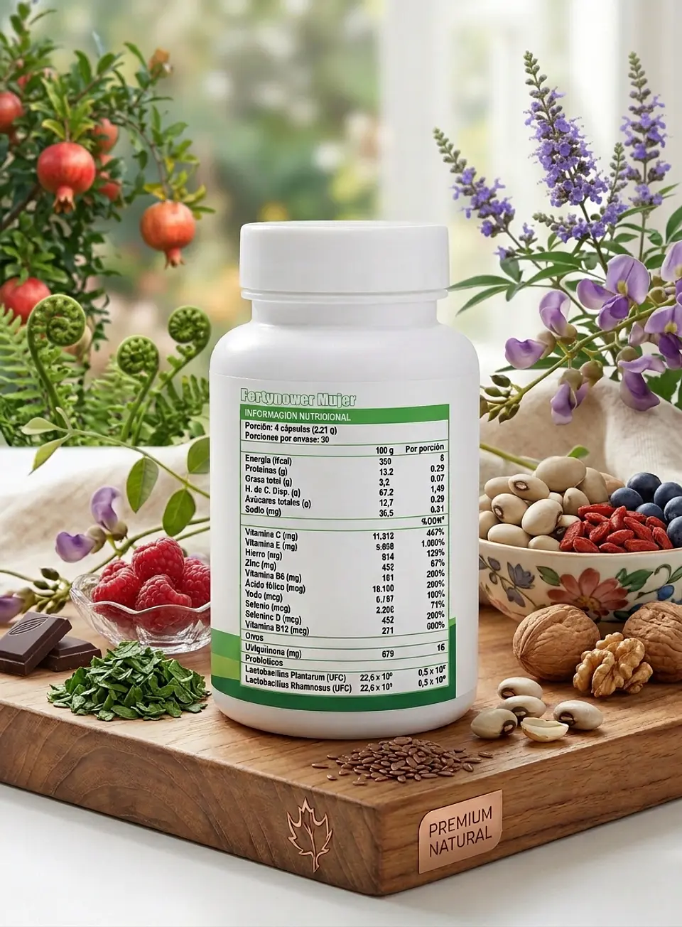 Fertypower Mujer, 120 capsulas 