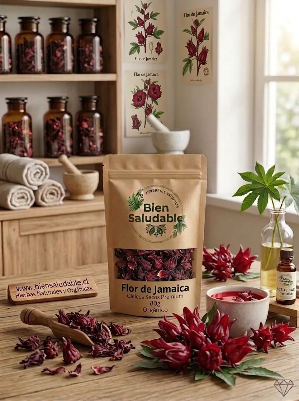 Infusion de Flor de Jamaica 200g 1