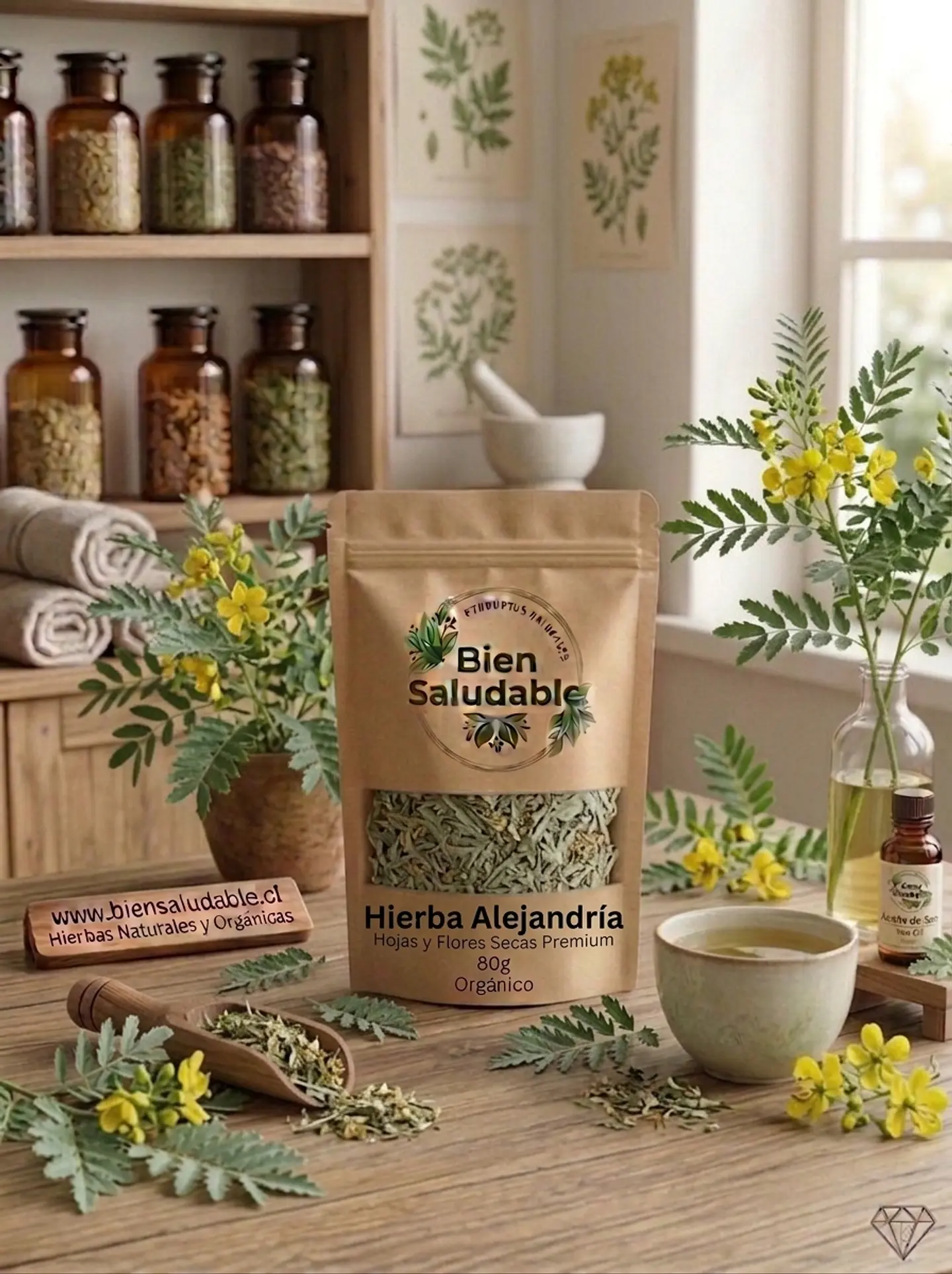 Infusión de Alejandria 80g 1