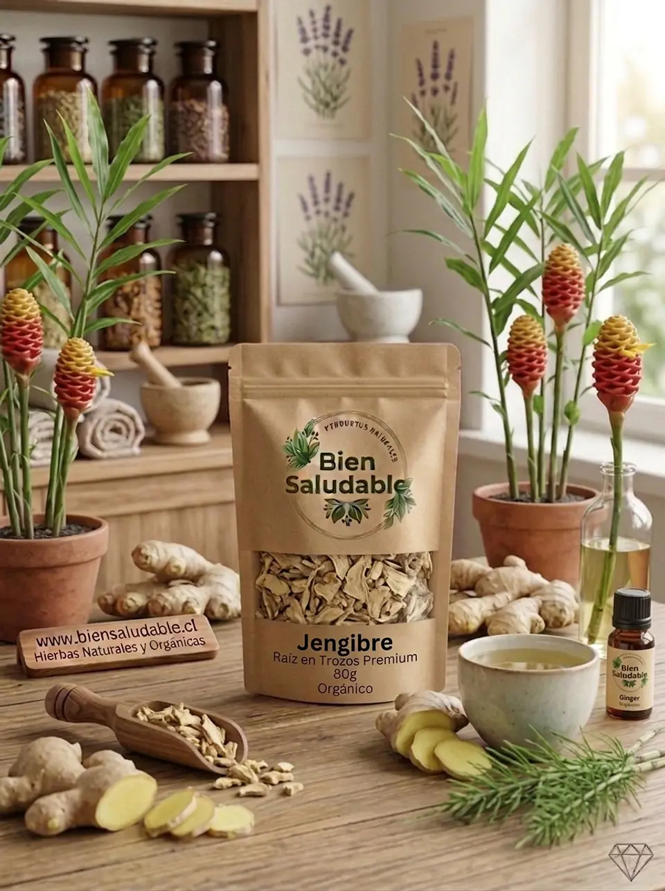 Infusión de Jengibre 80g 1