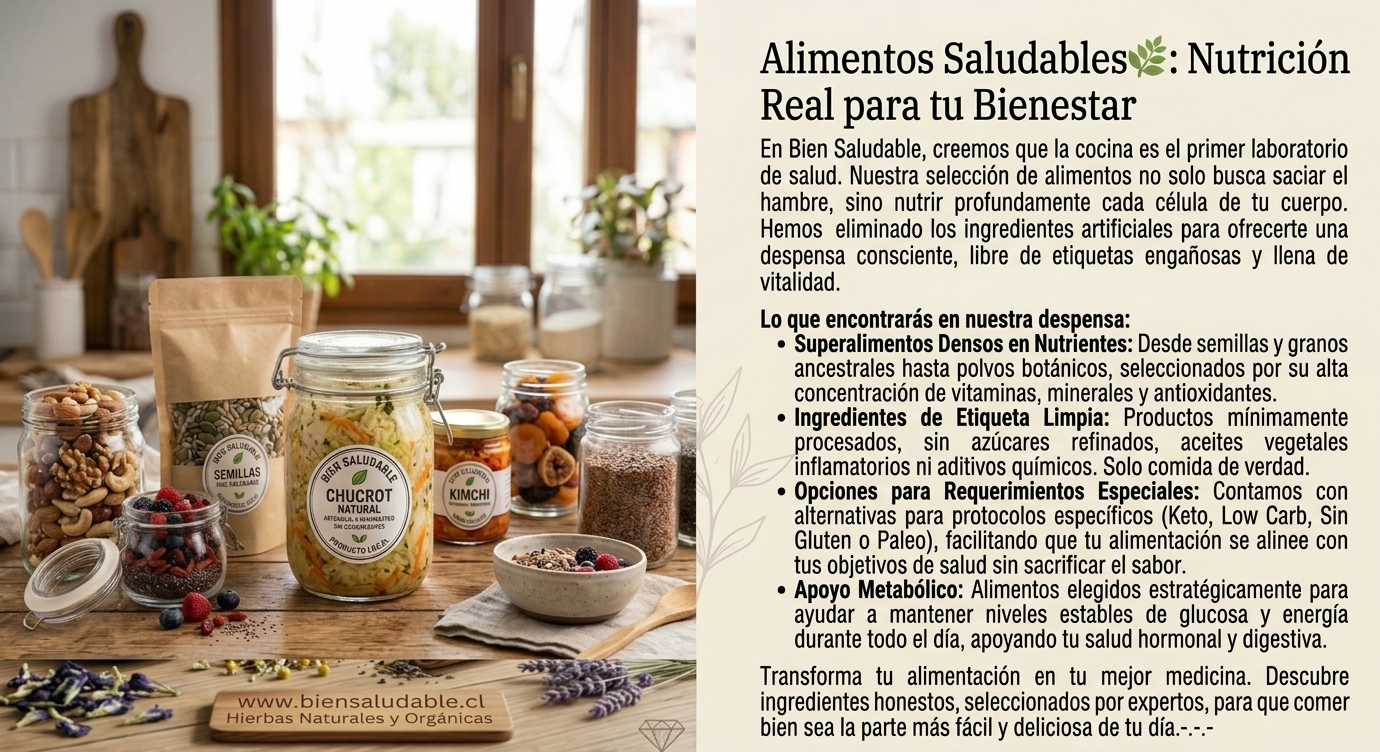 Despensa  Consciente y Nutritiva