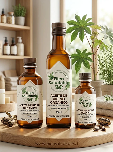 Aceite de ricino Orgánico 100 Ml