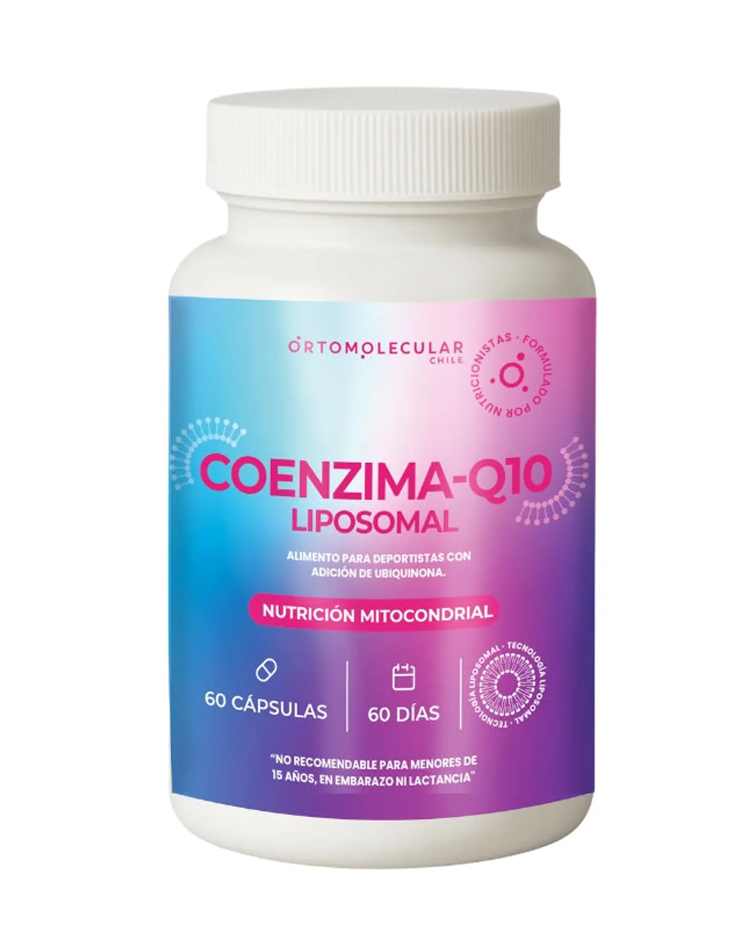 Coenzima Q10 Liposomal, 60 cápsulas  1