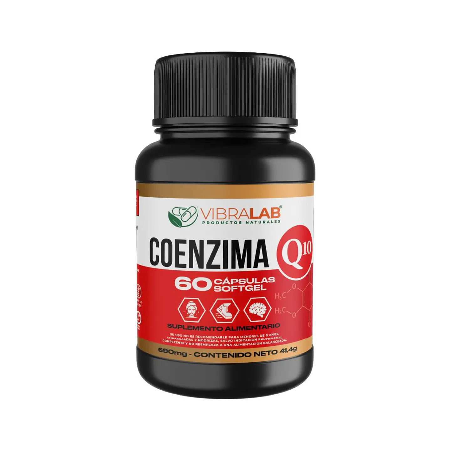 Coenzima Q10 690mg, 60 Cápsulas  1
