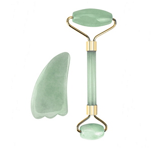 Rodillo de Jade Verde