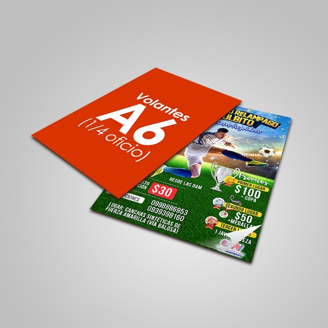 VOLANTES 1/4 INEN (A6) 1