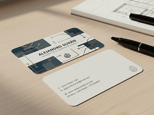 DISEÑO TARJETA DE PRESENTACION 