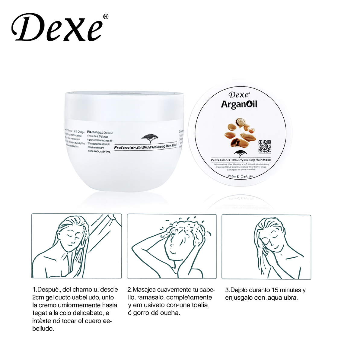 Mascarilla Capilar de Argán 250 gr 2