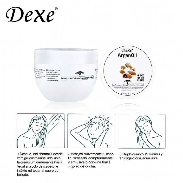 Mascarilla Capilar de Argán 250 gr 2