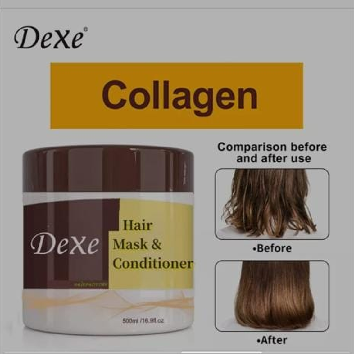 Mascarilla capilar de colágeno  1