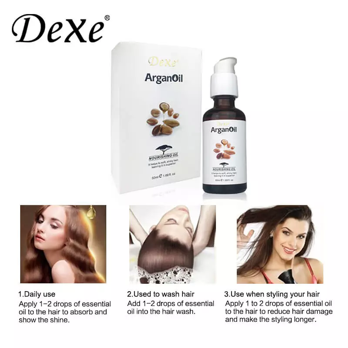aceite de argán Dexe 50 ml 2