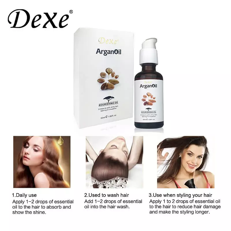 aceite de argán Dexe 50 ml 2