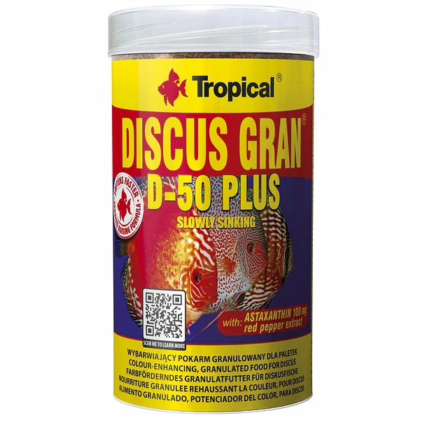 TROPICAL DISCUS GRAN D-50 Plus 1