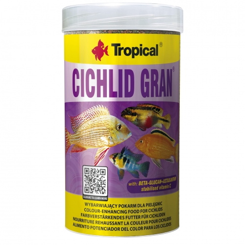 TROPICAL CICHLID GRAN 250 ML / 138 GR