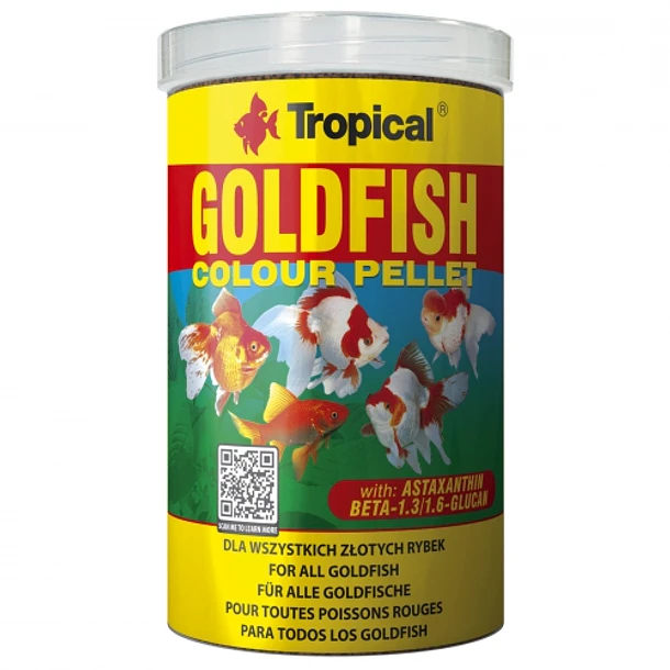 TROPICAL GOLDFISH COLOR PELLET 1