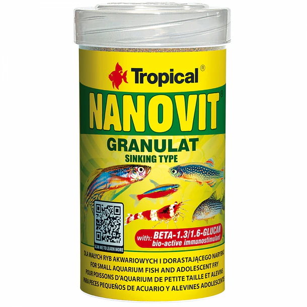 REV TROPICAL NANOVIT GRANULAT 250ML /175 GR 1