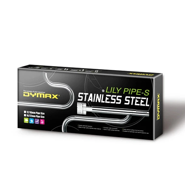 REV DYMAX STAINLESS STEEL LILY PIPES 1