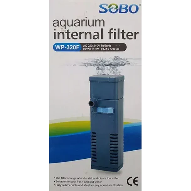 REV SOBO FILTRO 500 L/H WP-320F  1