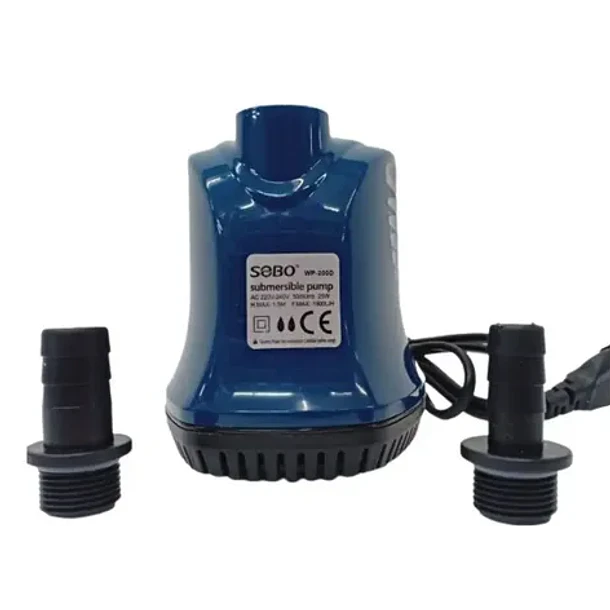 REV SOBO BOMBA DE AGUA SUMERGIBLE AZUL WP-200D 3