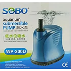 REV SOBO BOMBA DE AGUA SUMERGIBLE AZUL WP-200D 1