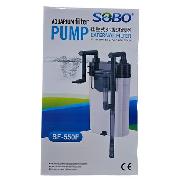 REV SOBO MINI FILTRO EXTERNO SF550F 500L/H 7W 1