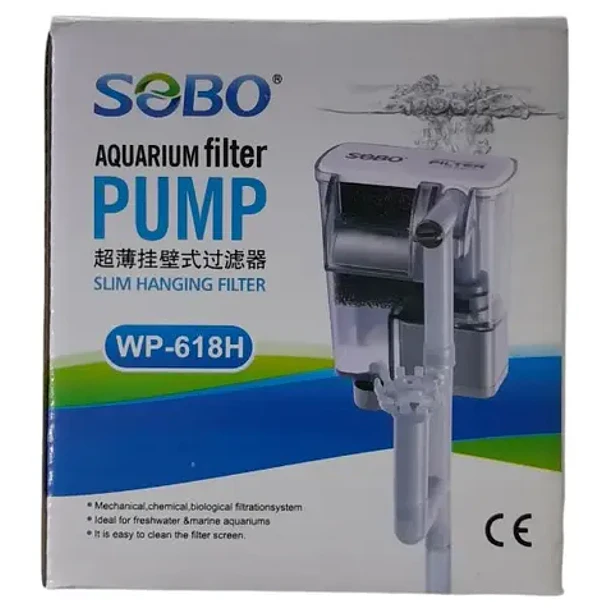 REV SOBO Filtro mochila cascada WP-618H 280L/H 1