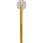 TERMOMETRO PARA ACUARIOS VIDRIO AMARILLO CON CHUPON ZY-003 3