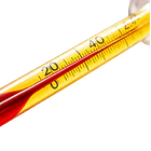 TERMOMETRO PARA ACUARIOS VIDRIO AMARILLO CON CHUPON ZY-003 2