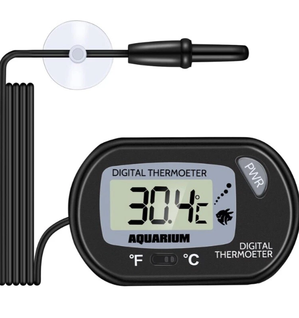 Pack X2 Termometro Carnes Sonda Digital Cocina Termómetro Negro