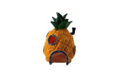 REV Adorno Acuario piña naranja BOB ESPONJA 