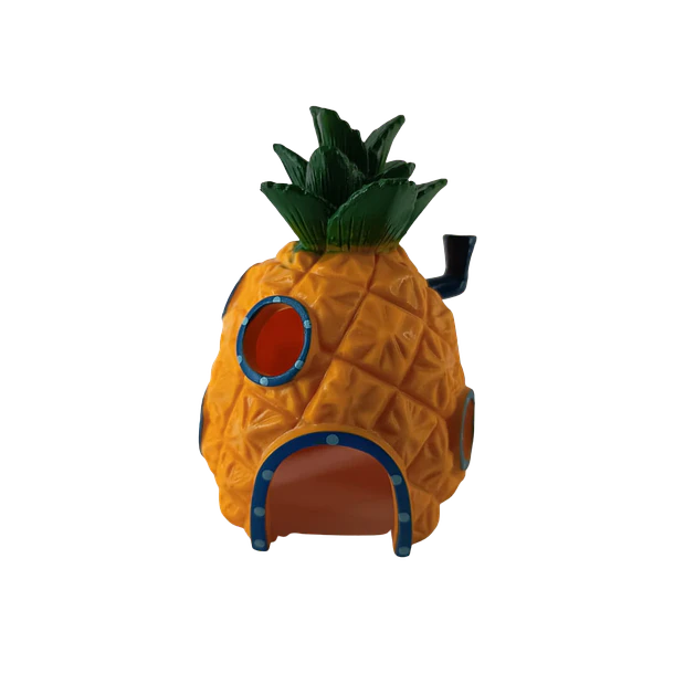 REV Adorno Acuario piña naranja BOB ESPONJA  1