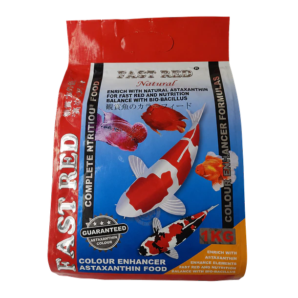 SISO ALIMENTO KOI FAST RED 1KG