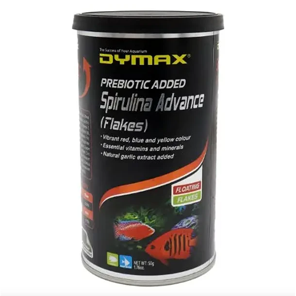 REV DYMAX SPIRULINA ADVANCE FLAKES 50g/400ml