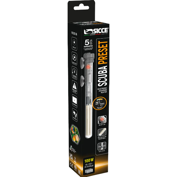 REV SICCE TERMOCALEFACTOR SCUBA PRESET 100W 1