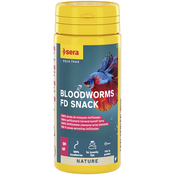 REV SERA BLOODWORMS FD SNACK 6 g / 59 ml 1