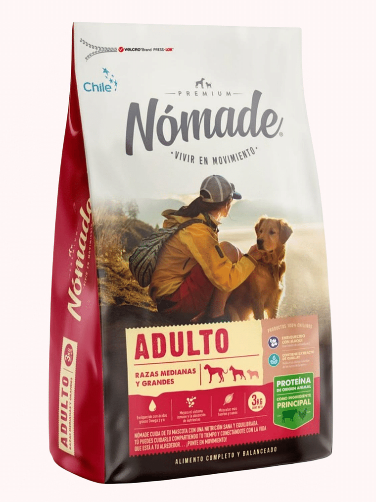 Nomade Adulto Razas Medianas y Grandes 20Kg 1