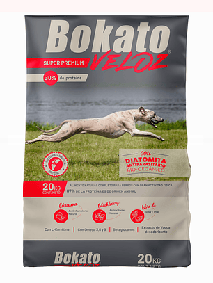 Bokato Veloz Adulto 20kg