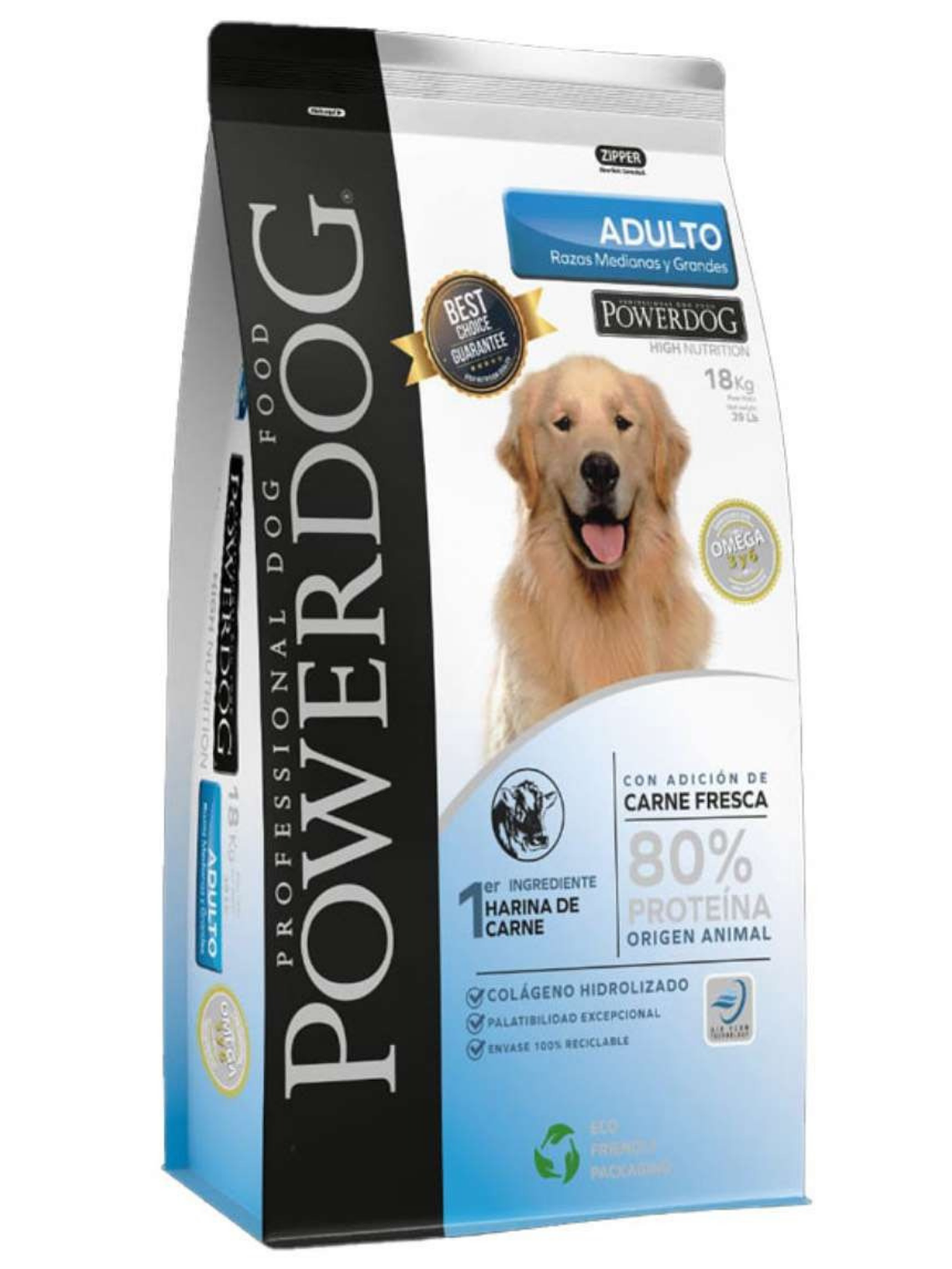 PowerDog Adulto medianos y grandes 18kg 1