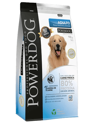 PowerDog Adulto medianos y grandes 18kg