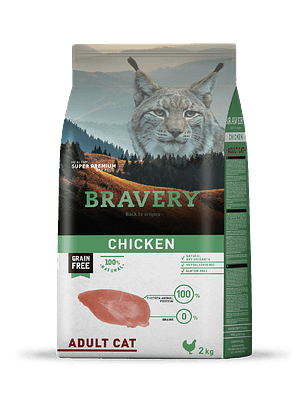Bravery Chicken Adult Cat