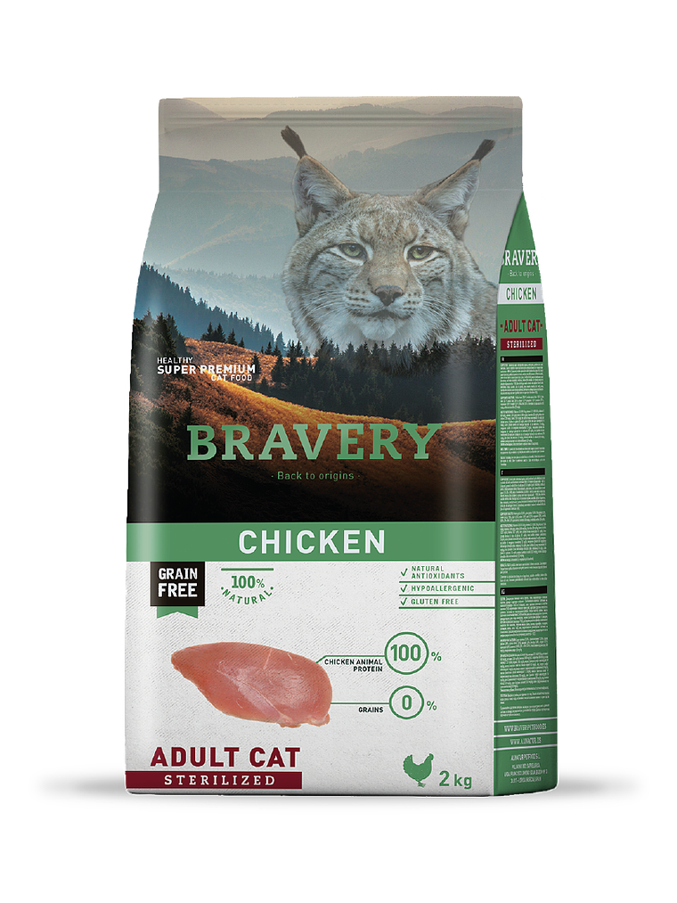 Bravery Chicken Adult Cat Sterilized 1