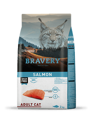Bravery Salmón Adult Cat